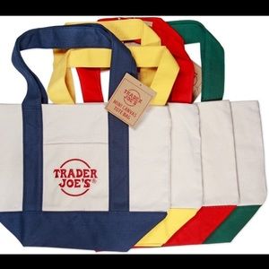 NWT Trader Joe’s Mini Totes set of 4